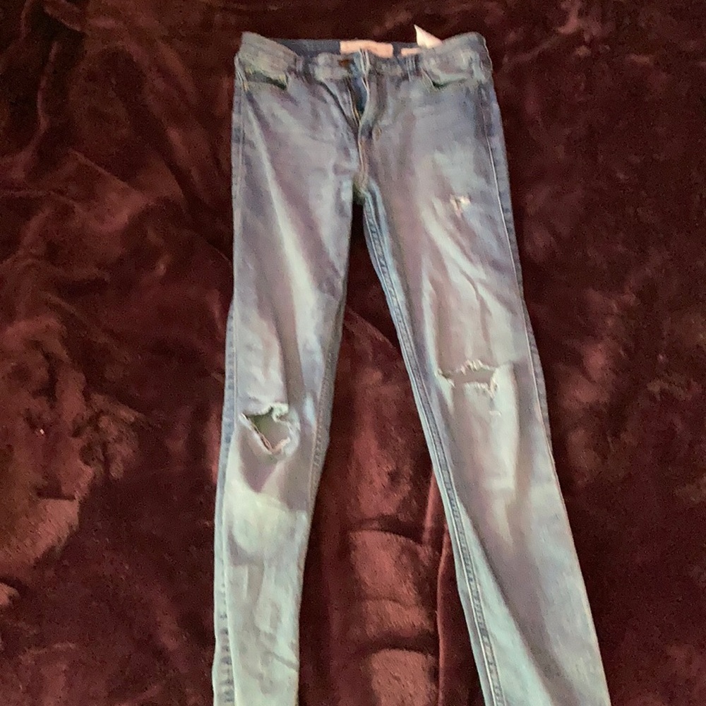 Hollister high rise skinny jeans